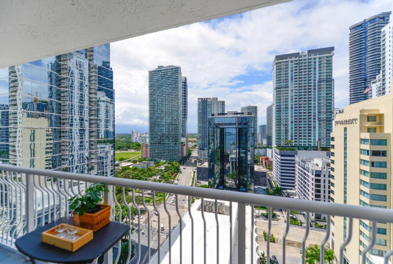 Gorgeous Apartment In Brickell Miami Kültér fotó